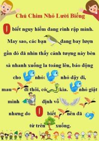 Chu Chim Nho Luoi Bieng 3